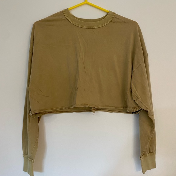 Mustard crop top - Picture 1 of 1